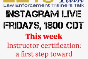 LETsTalk Live 03: Instructor certification: a first step toward leadership