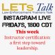 LETsTalk Live 03: Instructor certification: a first step toward leadership